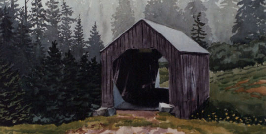 Covered Bridge - New Brunswick - Joseph Swanek Artist