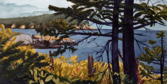 Evergreen Peak - New Brunswick - Joseph Swanek Artist