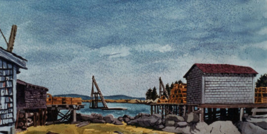 Lobster Traps - Joseph Swanek Artist