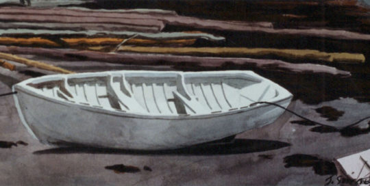 Lonely Boat - Joseph Swanek Artist