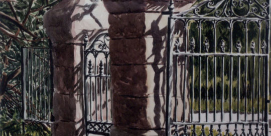 The Gate - St. Andrews, NB - Joseph Swanek Artist