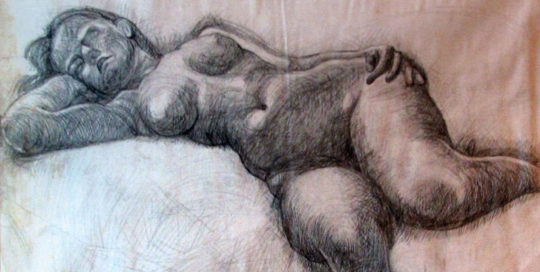 Nude Figure Study 2 - Joseph Swanek