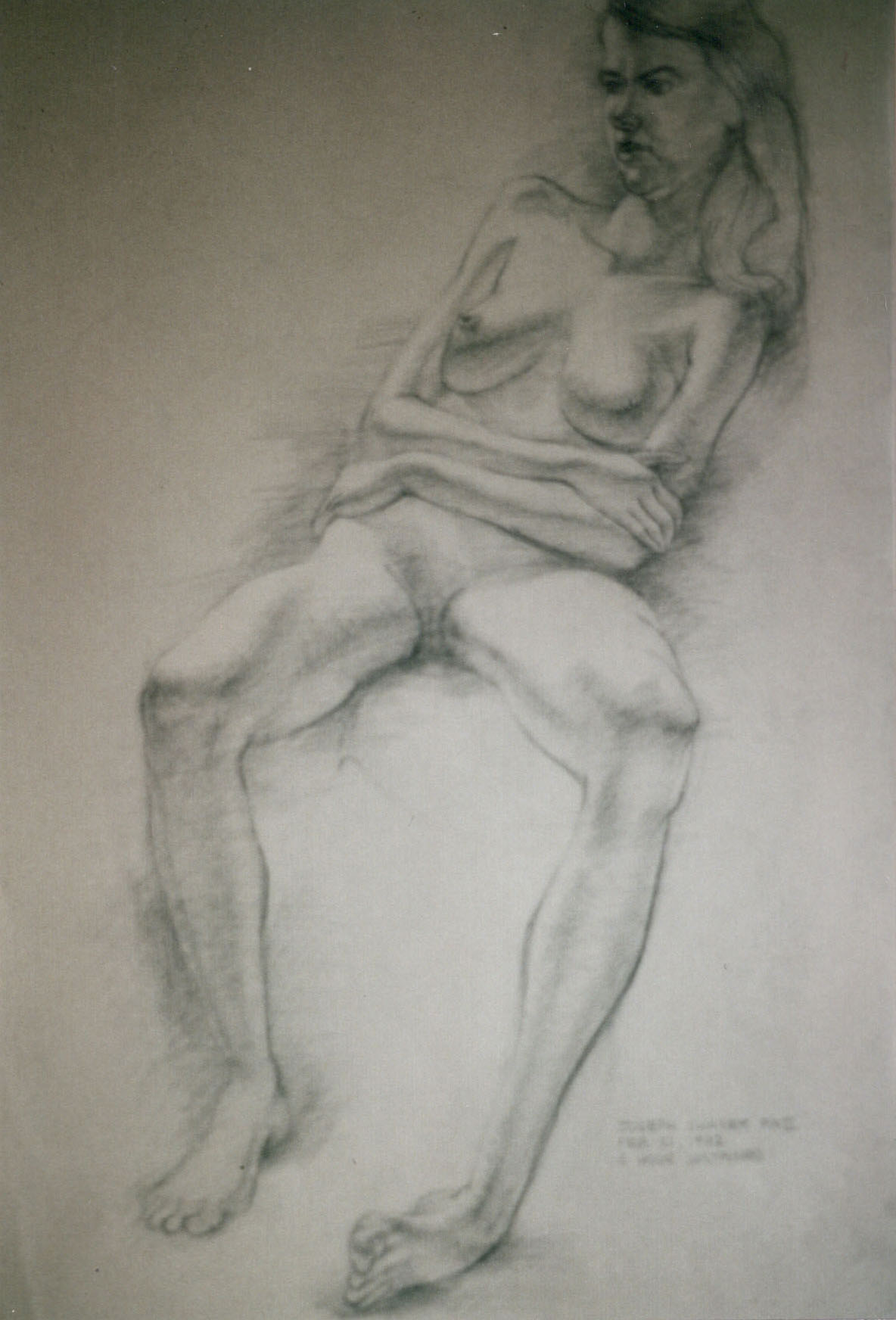 Nude Figure Study - Joseph Swanek Artist